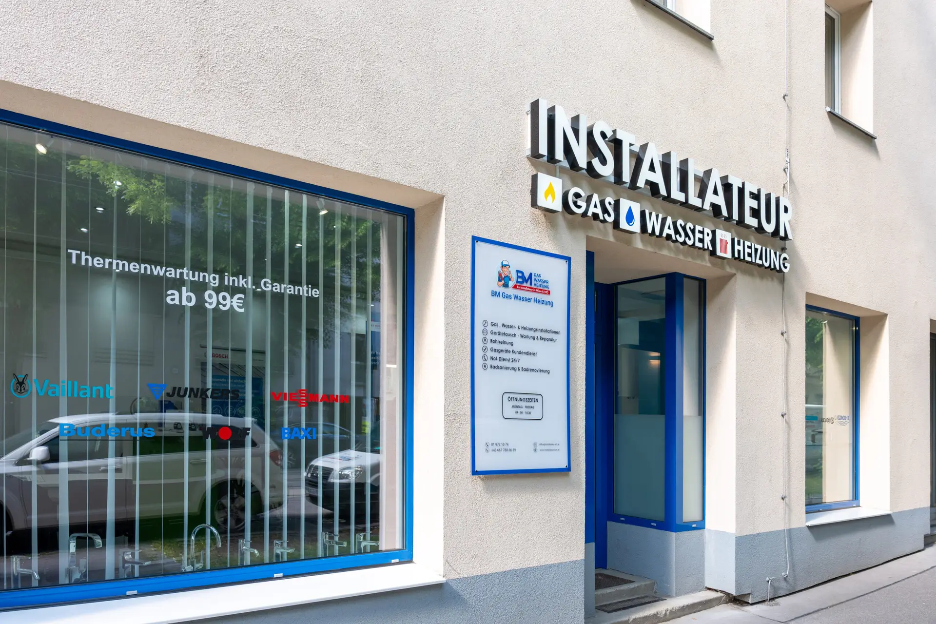 BM Gas Wasser Heizung Büro, 1140 Wien