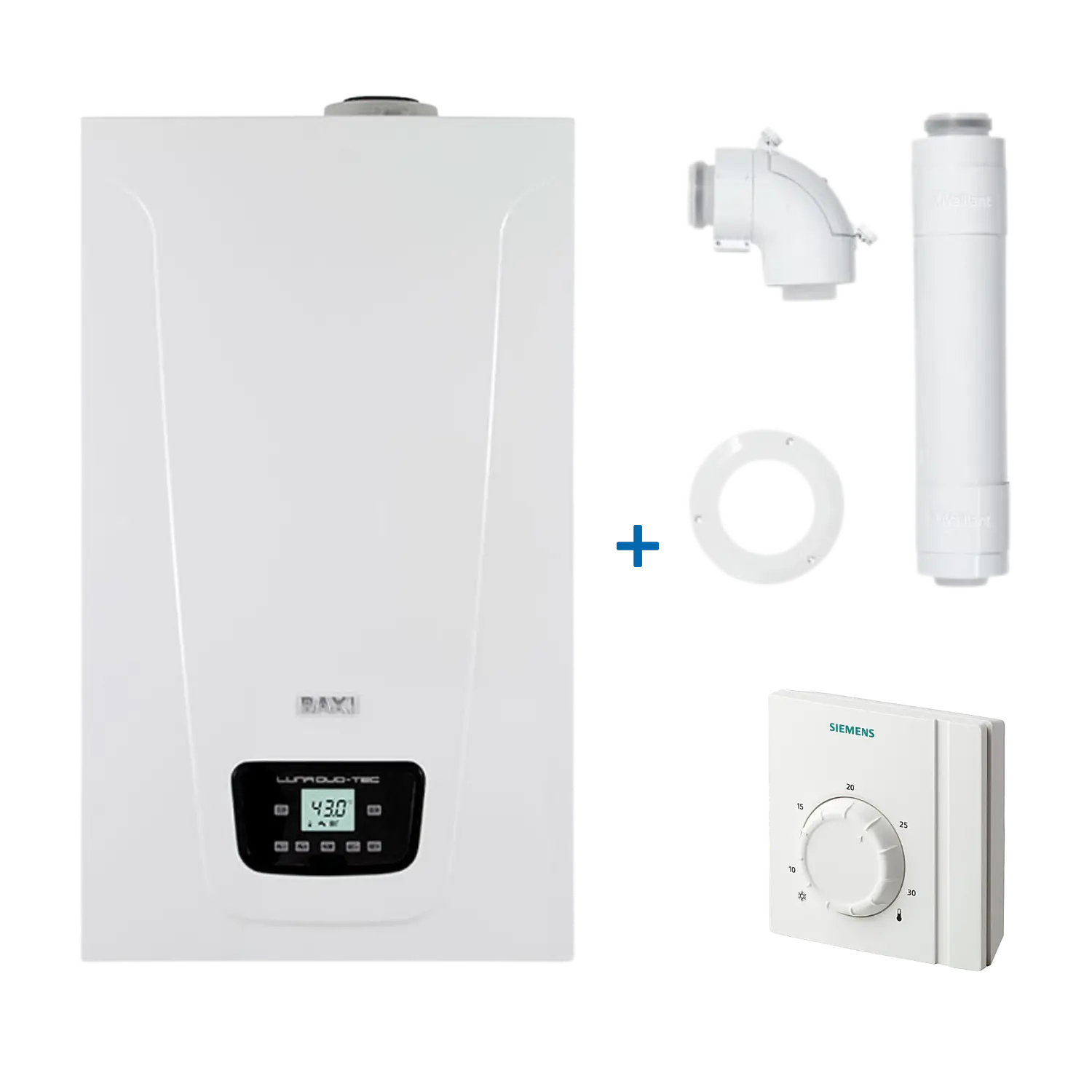 Baxi Luna Duo-Tec E Thermentausch in Wien und Niederösterreich - BM Gas Wasser Heizung All Inklusiv