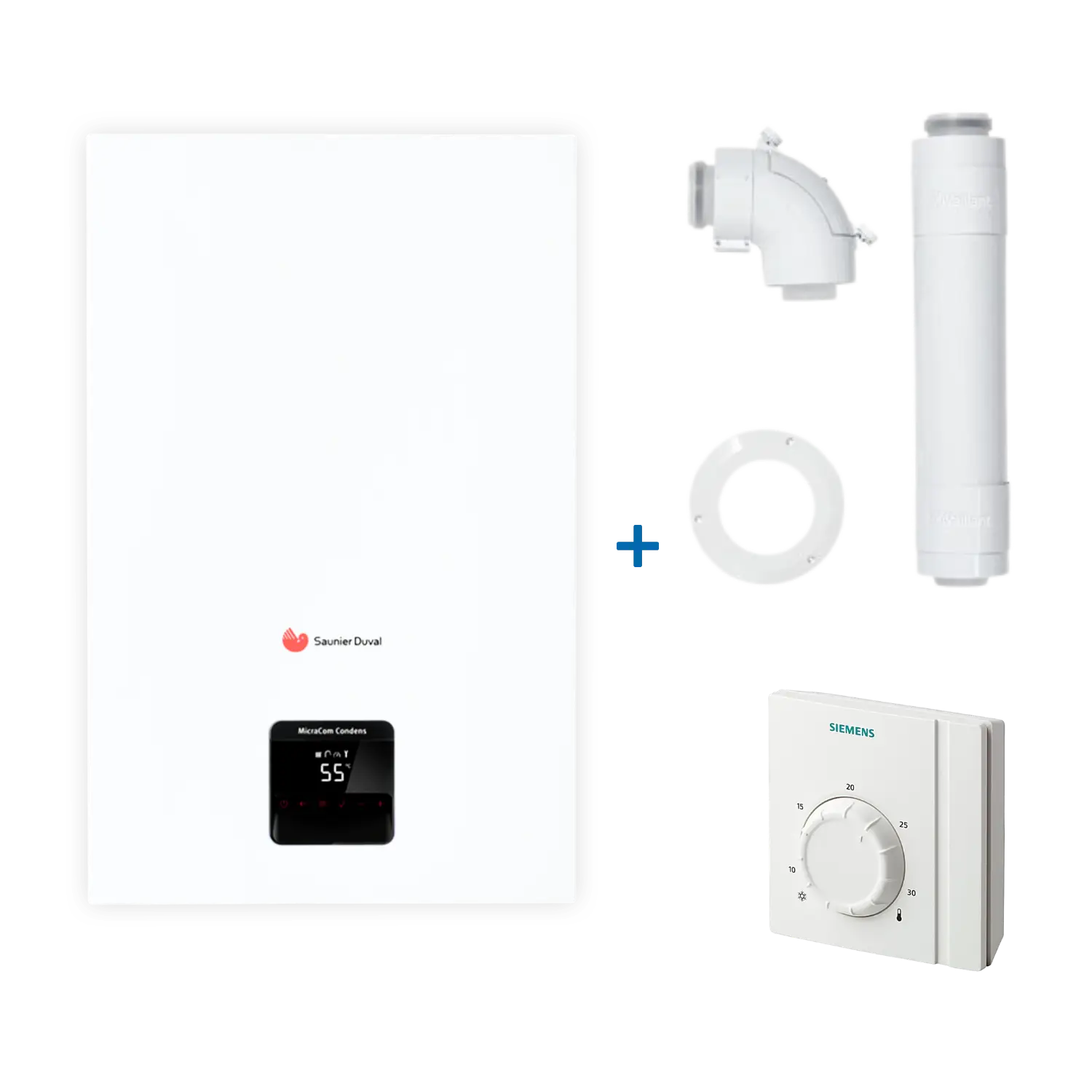 Saunier Duval Microcom Condens Thermentuasch in Wien und Niederösterreich - BM Gas Wasser Heizung All Inklusiv